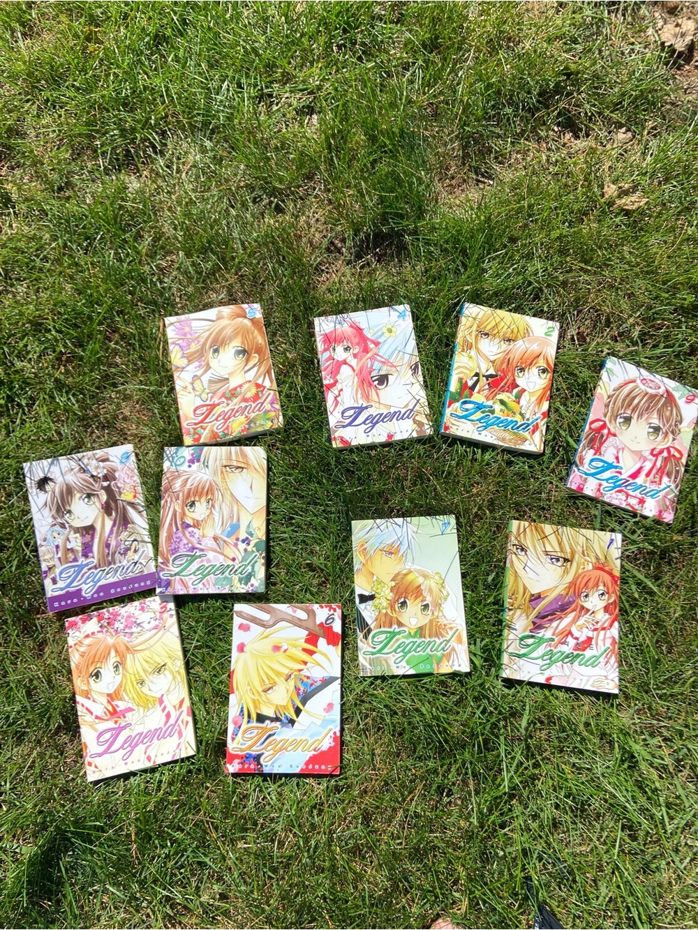 Legend Manga Volume Set Books 1-10
